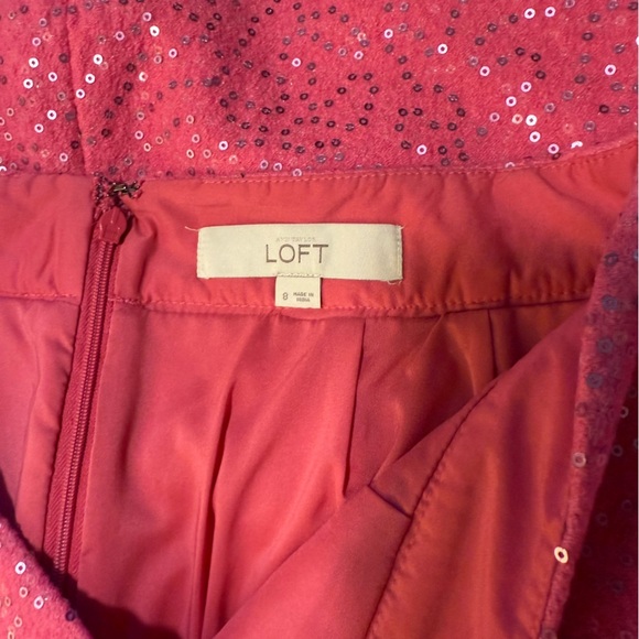 NWOT Ann Taylor Loft Sequin Skirt - Picture 3 of 4